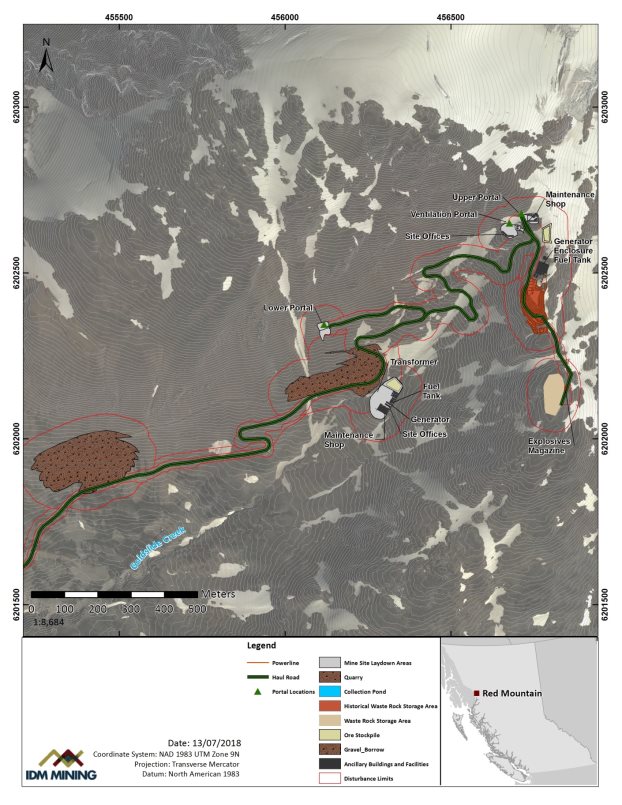 Figure 2: Mine Site Infrastructure