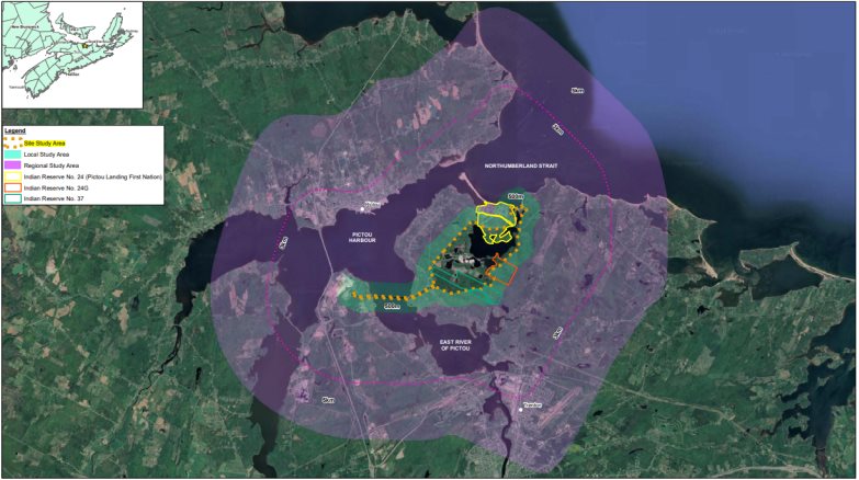 Figure C-1: Proponent's General Spatial Boundaries for Valued Components