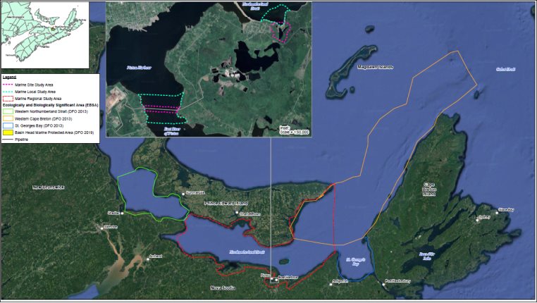Figure C-2: Proponent's Spatial Boundaries for the Marine Environment